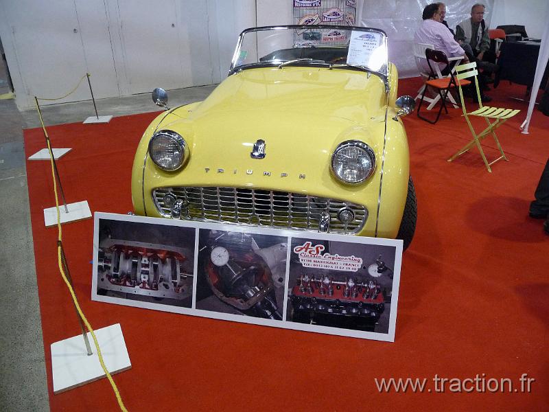 Epoquauto (117).JPG - 05/11/2010 - 69000 LYONƒPOQU'AUTO32�me Salon International Autos & Motos AnciennesAS Classic Engineering prŽsente une TRIUMPH TR 3 ÇAÈ - 1962